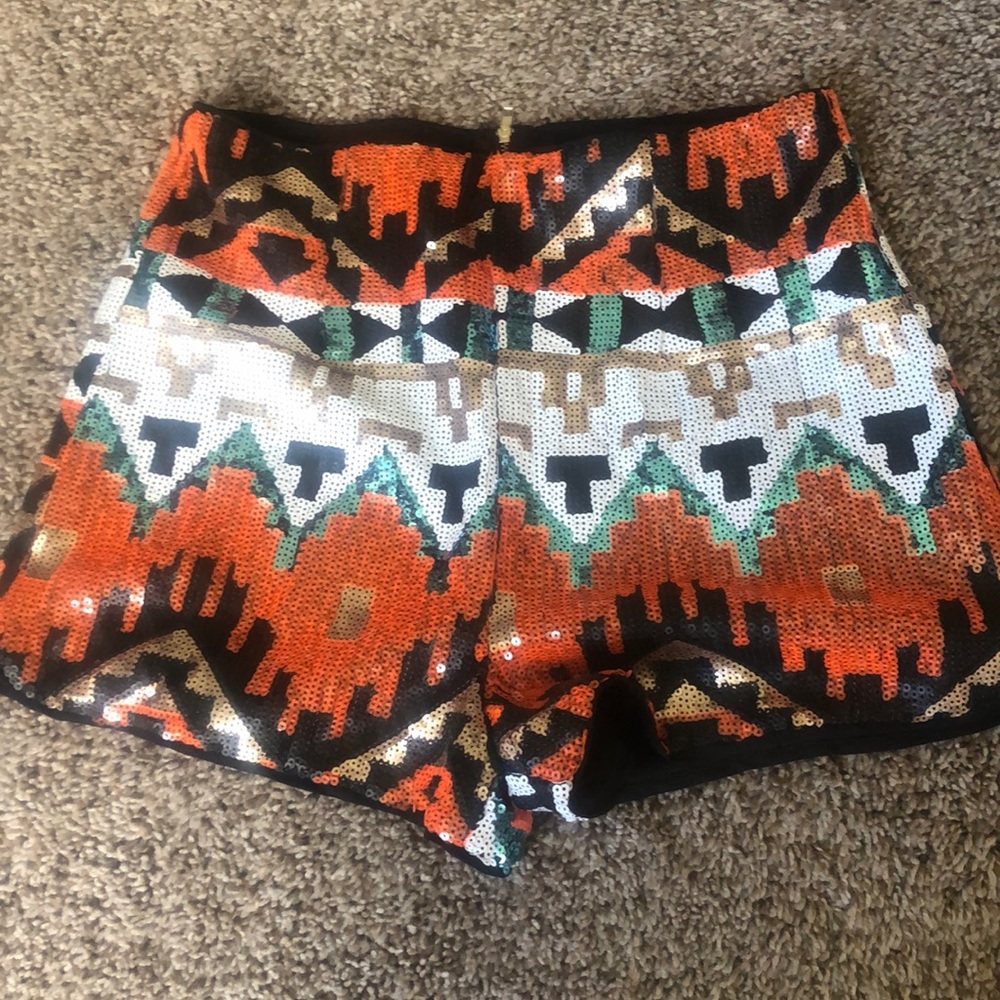 Jealous Tomato  sequin Shorts
